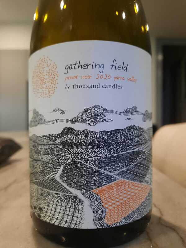 Tuesday blind wine tasting reviews Thousand Candles Gathering Field